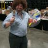 Bob Ross.......he's not dead, he's just doing the con circuit =P