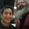 Ming Chen from Comicbookmen.......he rememebered me from last year.  @mingchen37