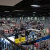 The exhibit floor....