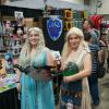 Two versions of Daenerys....one with dragons egg, one with hatchling.