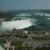 The Horseshoe falls as seen from the Embassy Suites Niagara Fallsview