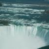 Close-up of the Canadian falls