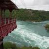 THe whirlpool Aero Car.  IN the center, you are suspended 200 feet above the river