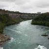 THe river heading toward the US side